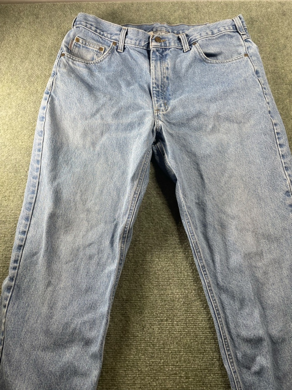 Carhartt Light Blue Straight Men's Jeans